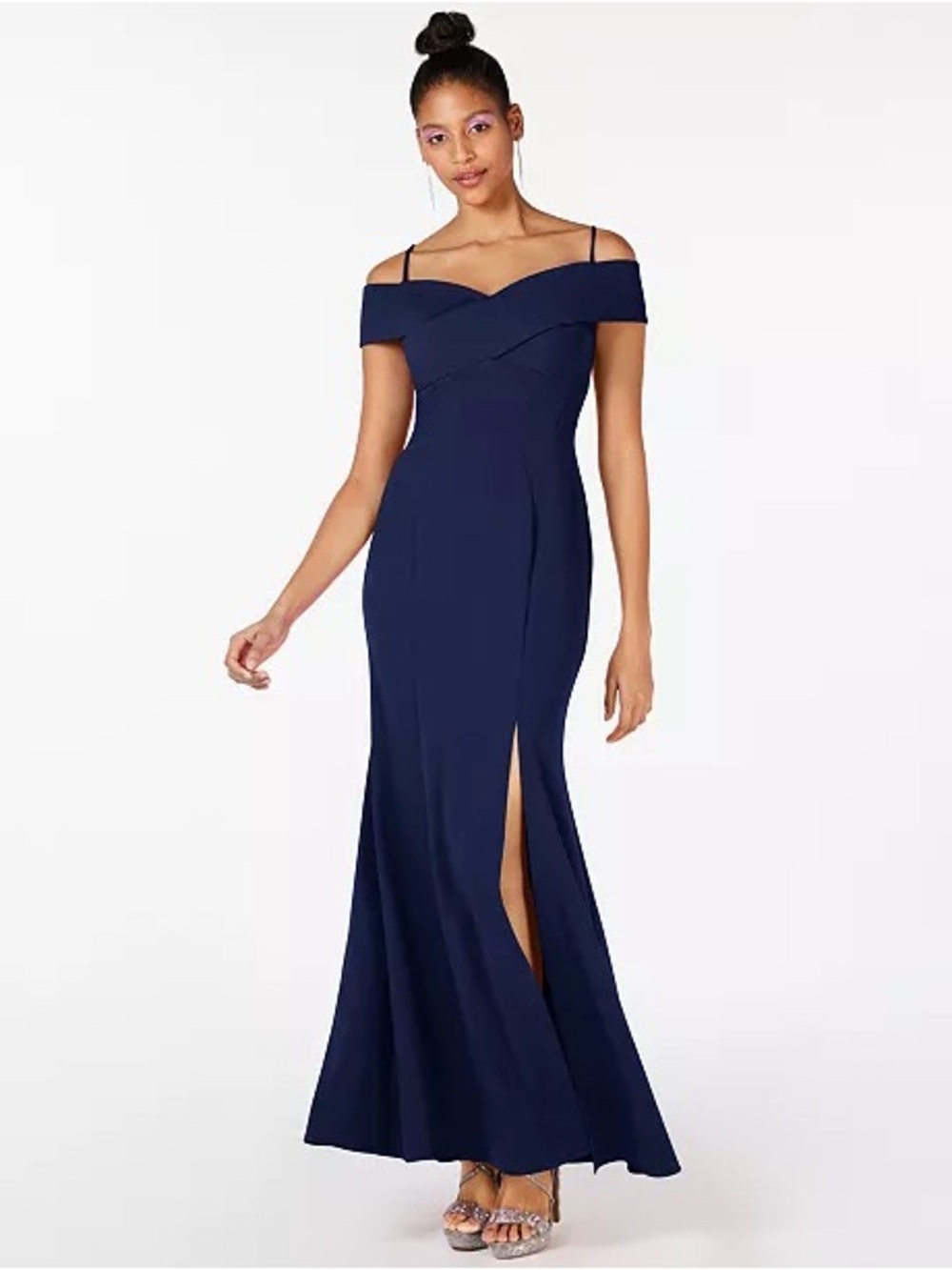 NIGHTWAY Black Maxi Dress Size 8 NWT
